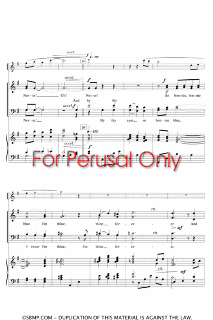 And I'll Kiss Thee Yet - SATB Octavo 4-Part scores gallery preview page 6