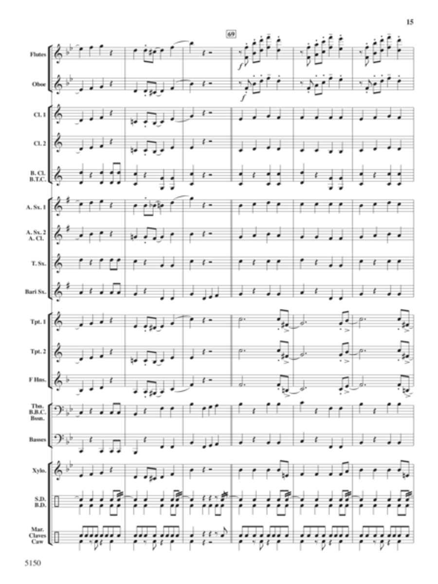 Toucan Tango Concert Band - Sheet Music page 6