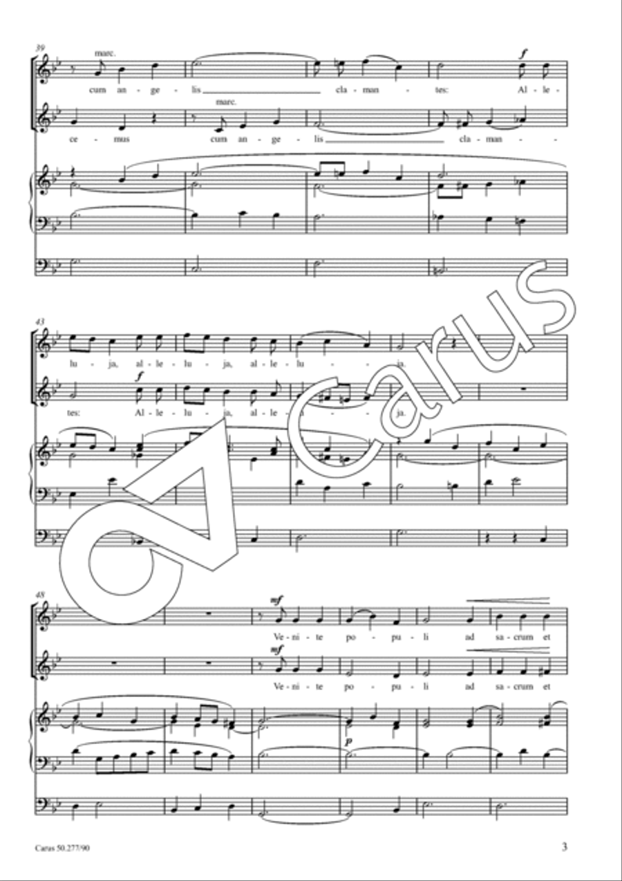 Venite populi Venite populi SA scores gallery preview page 4