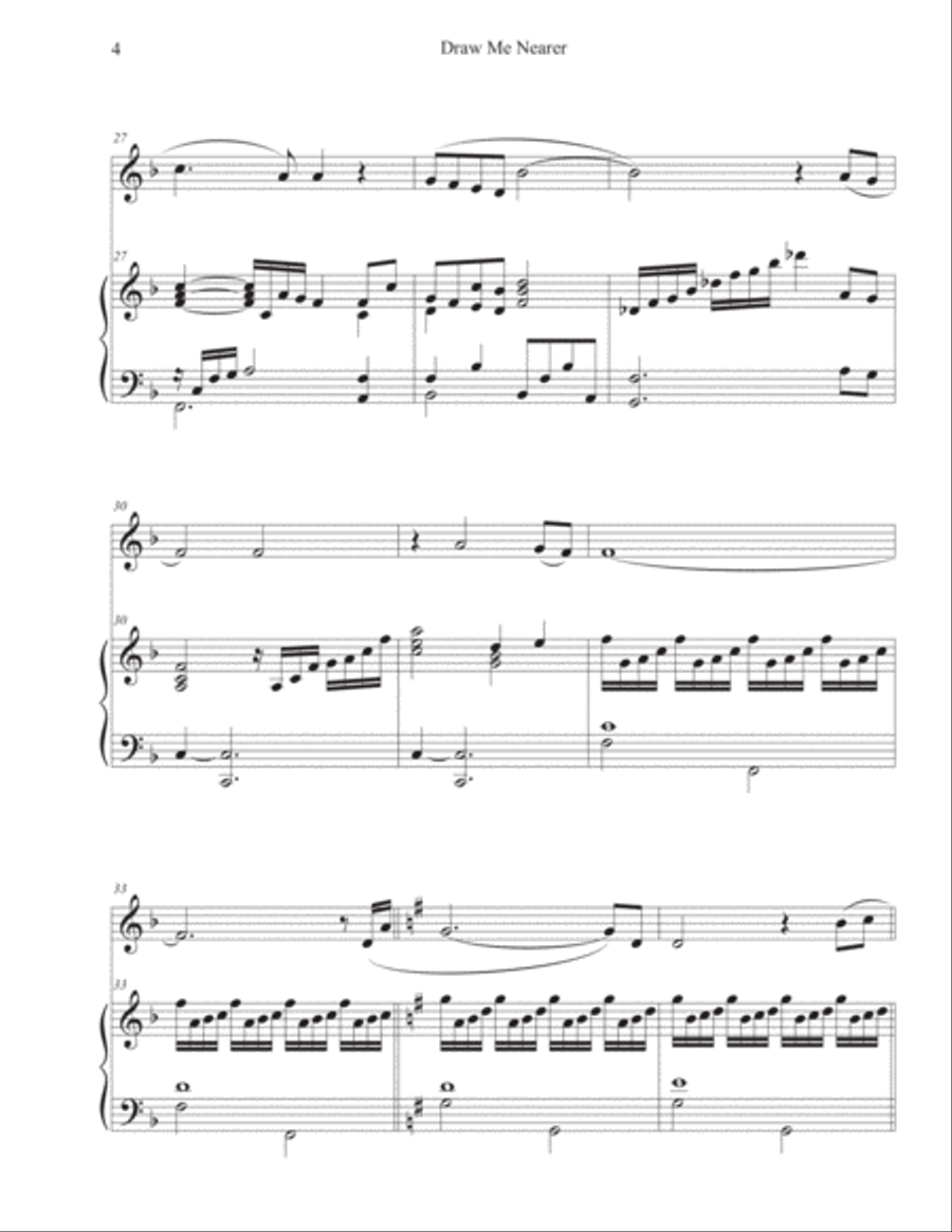I Am Thine, O Lord Piano scores gallery preview page 4