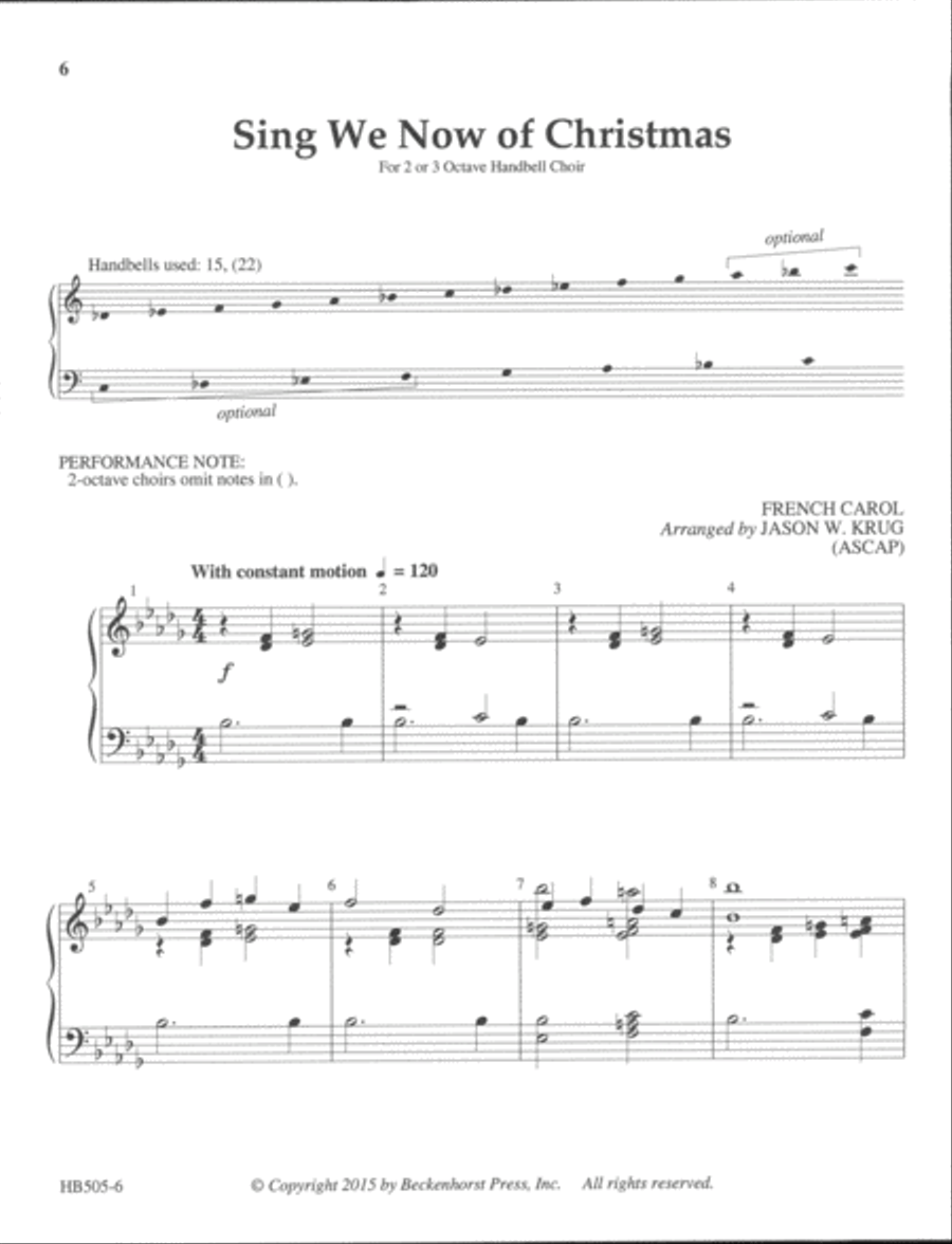 A Simple Christmas - 2-3 Octaves 3-Octaves scores gallery preview page 4