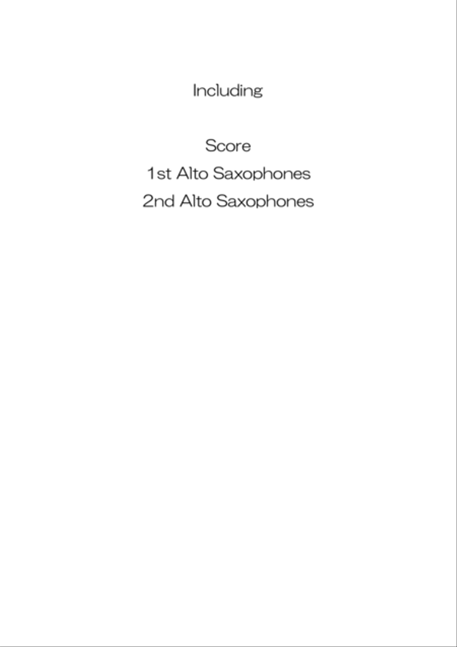 Jesu, Joy of Man's Desiring for 2 Also-Sax in original key Woodwind Ensemble scores gallery preview page 3