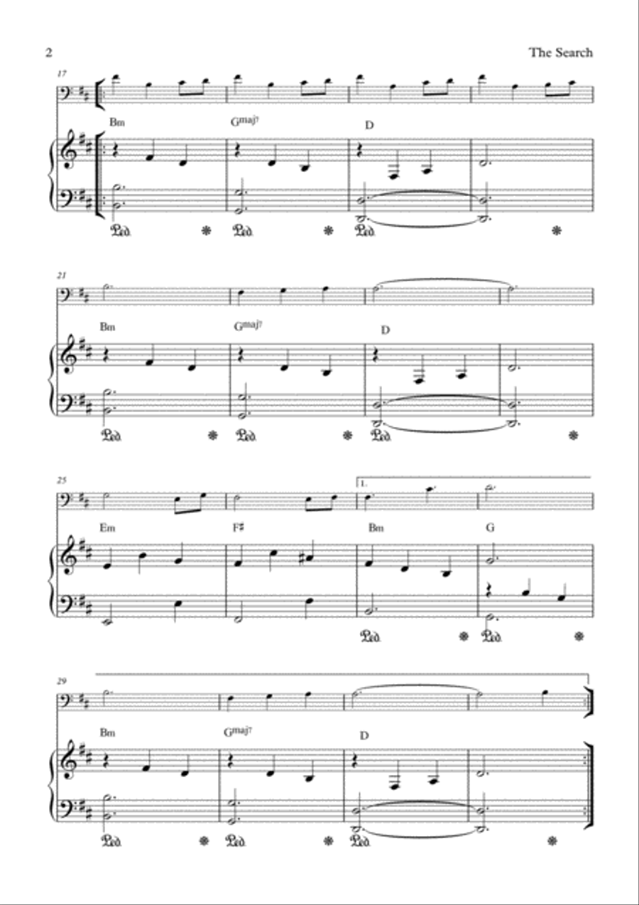 The Search Piano scores gallery preview page 5