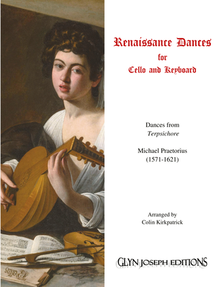 Book cover for Renaissance Dances for Cello and Keyboard
