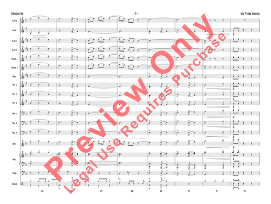We Three Swing We Three Swing Jazz Ensemble scores gallery preview page 10