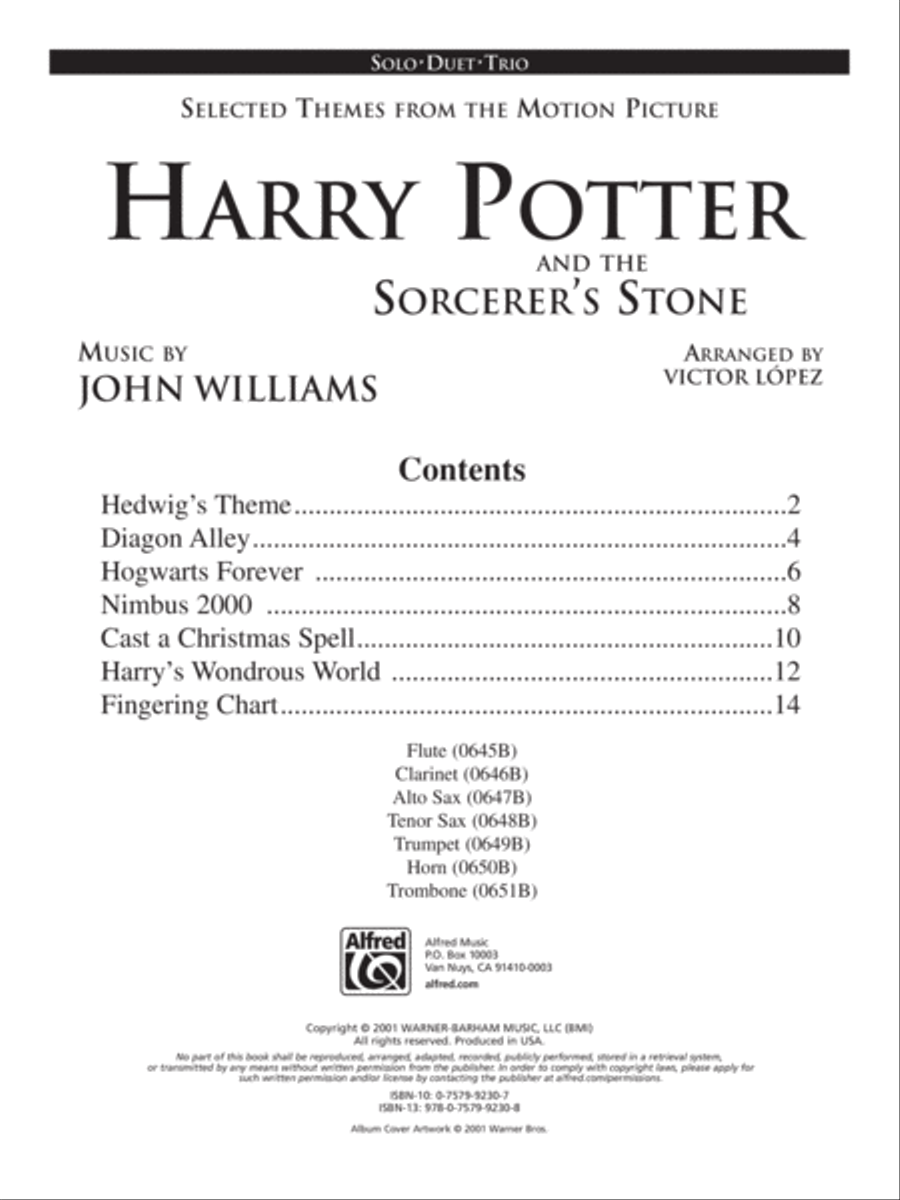 Harry Potter and the Sorcerer's Stone - Flute Woodwind Duet scores gallery preview page 2