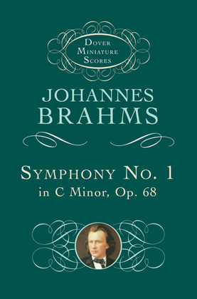 Book cover for Brahms - Symphony No 1 C Minor Op 68 Study Score