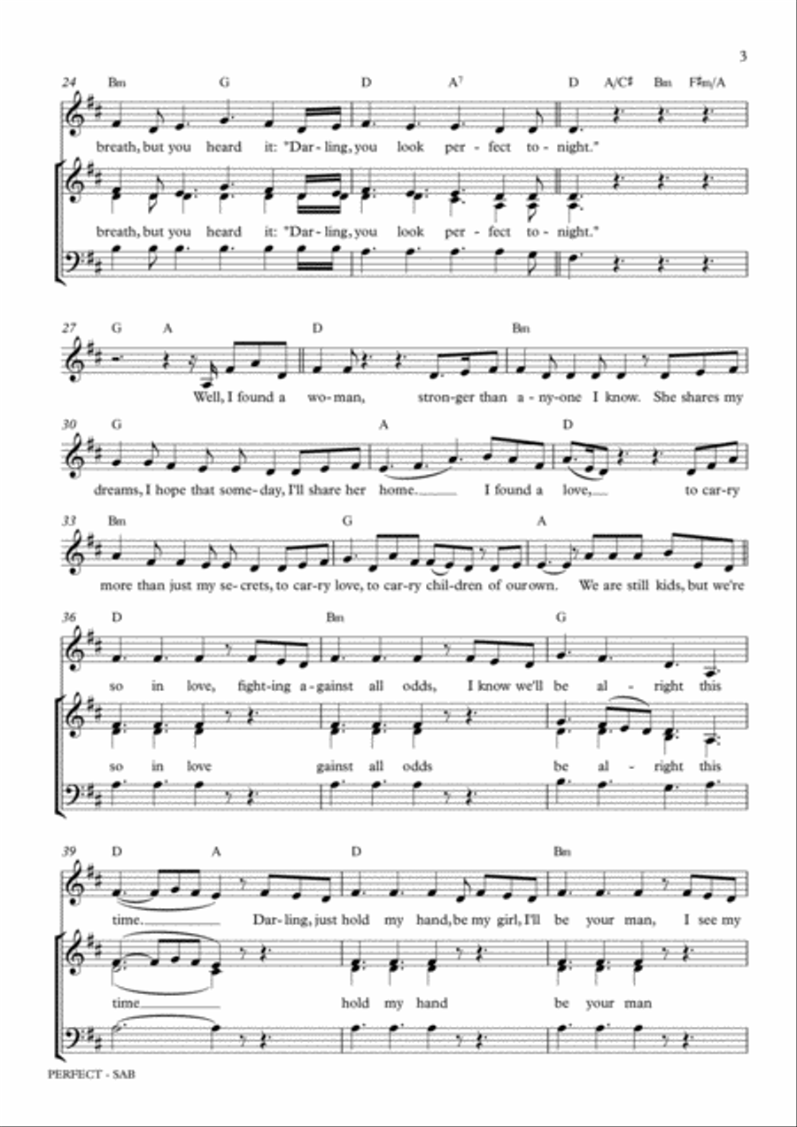 Perfect 3-Part scores gallery preview page 3
