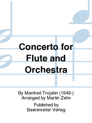 Book cover for Concerto for Flute and Orchestra