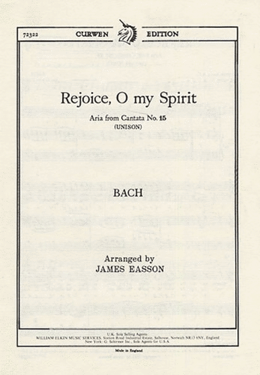Rejoice O My Spirit