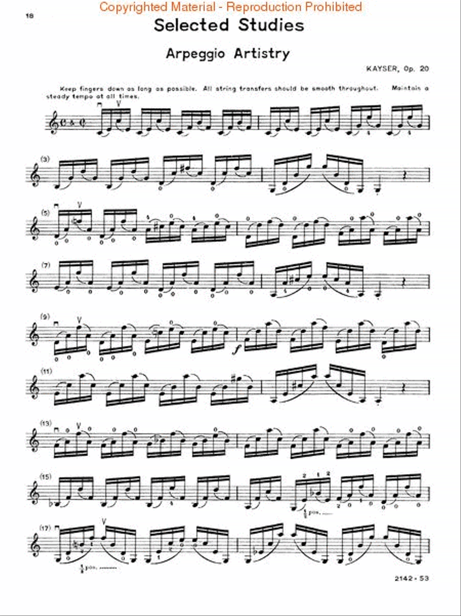 Violin Methods And Studies Preparing For Kreutzer - Volume 2 Orchestra scores gallery preview page 2