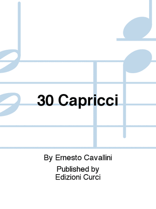 Book cover for 30 Capricci