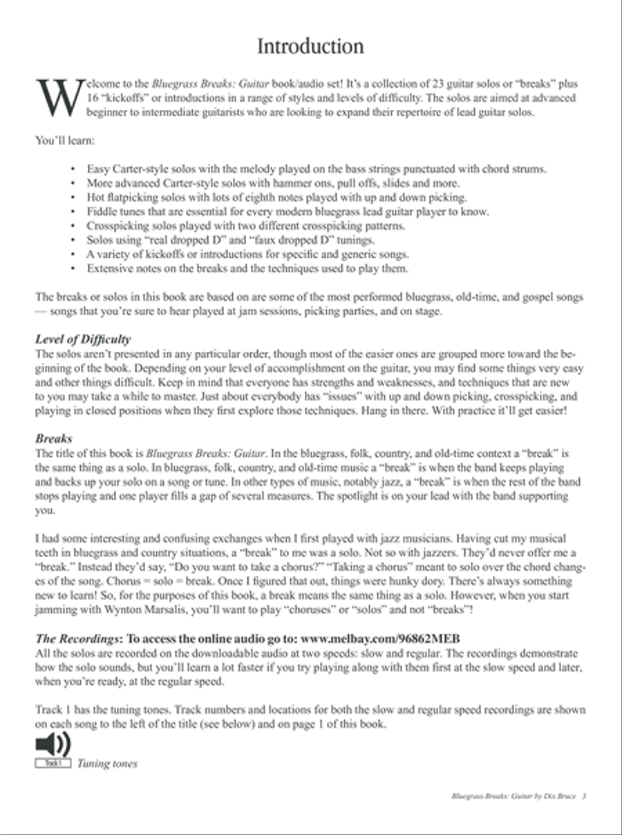 Bluegrass Breaks: Guitar Guitar scores gallery preview page 4