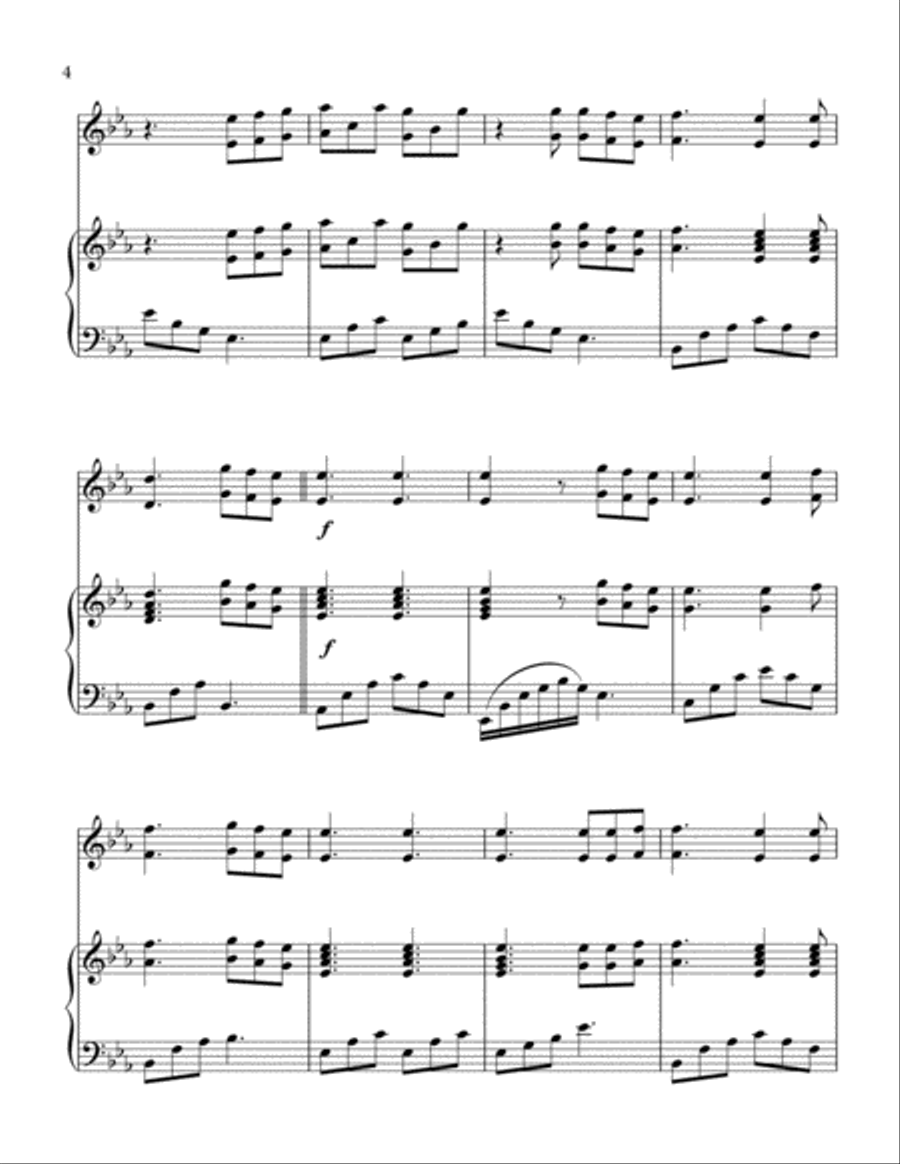 I Won't Give Up String Duet scores gallery preview page 5