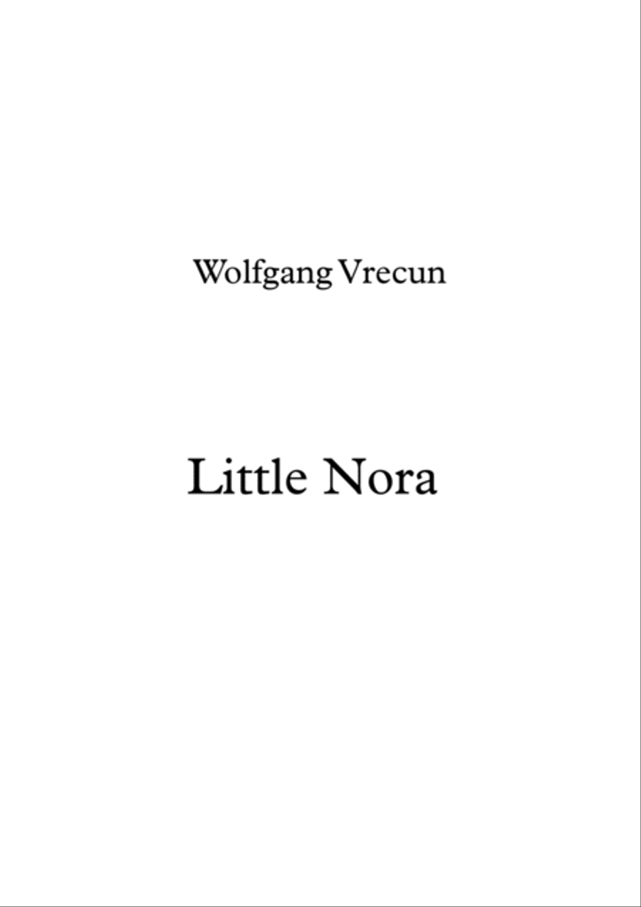 Little Nora Little Nora Classical Guitar scores gallery preview page 1