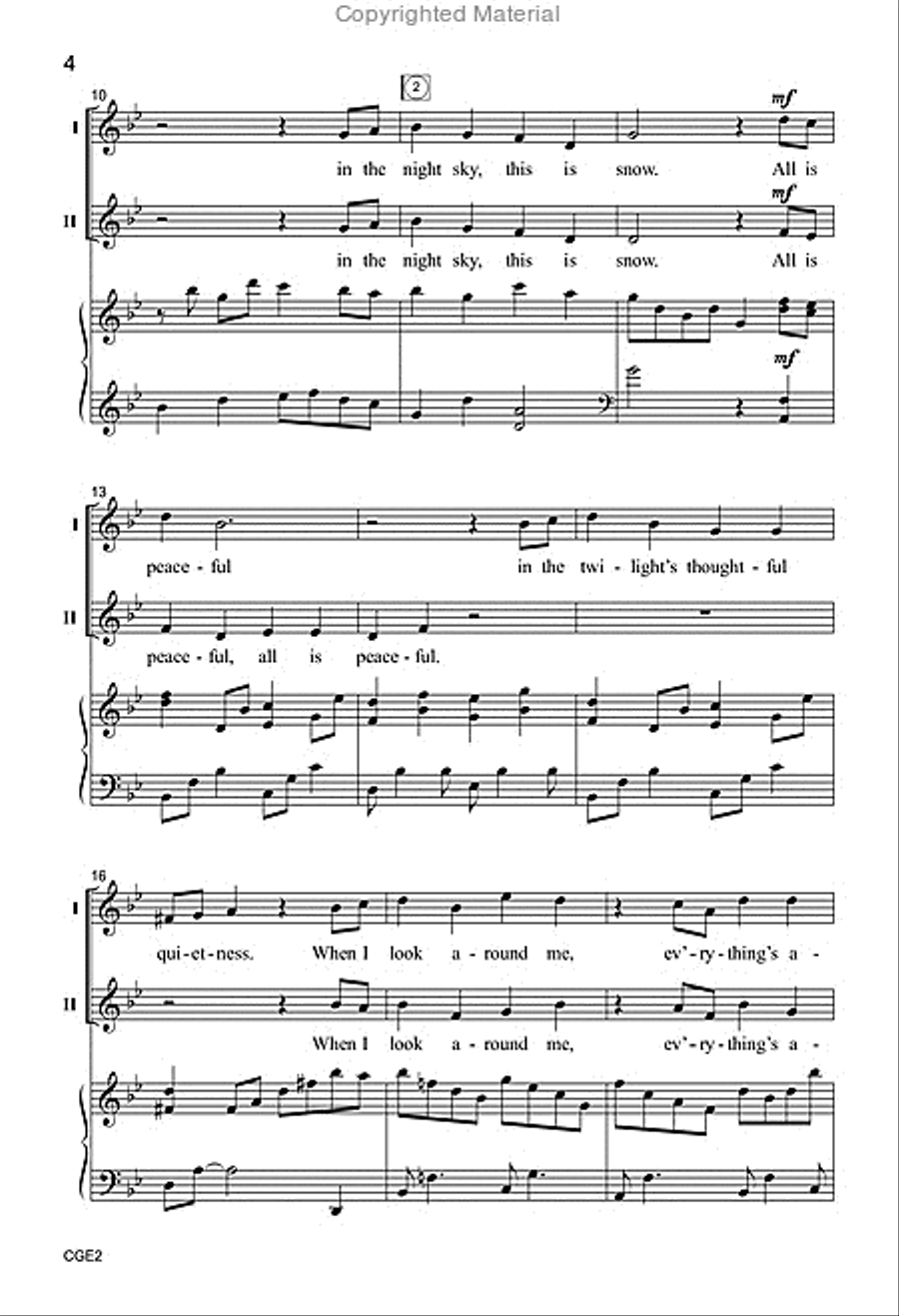 This Is Winter (Two-part with opt. descant) 2-Part scores gallery preview page 3