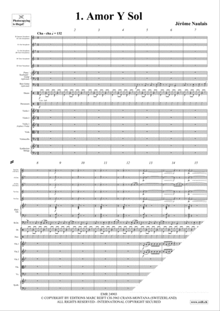Play With Your Band Volume 1 Saxophone Quintet scores gallery preview page 4