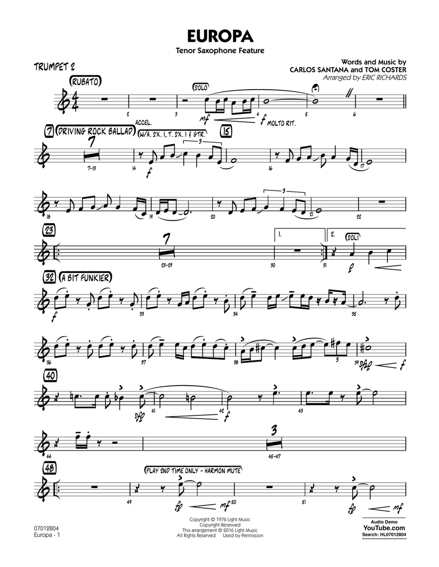Europa - Trumpet 2