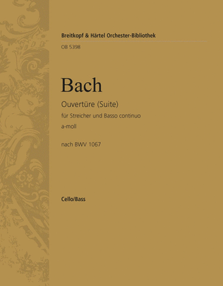 Overture (Suite) No. 2 in A minor based on BWV 1067