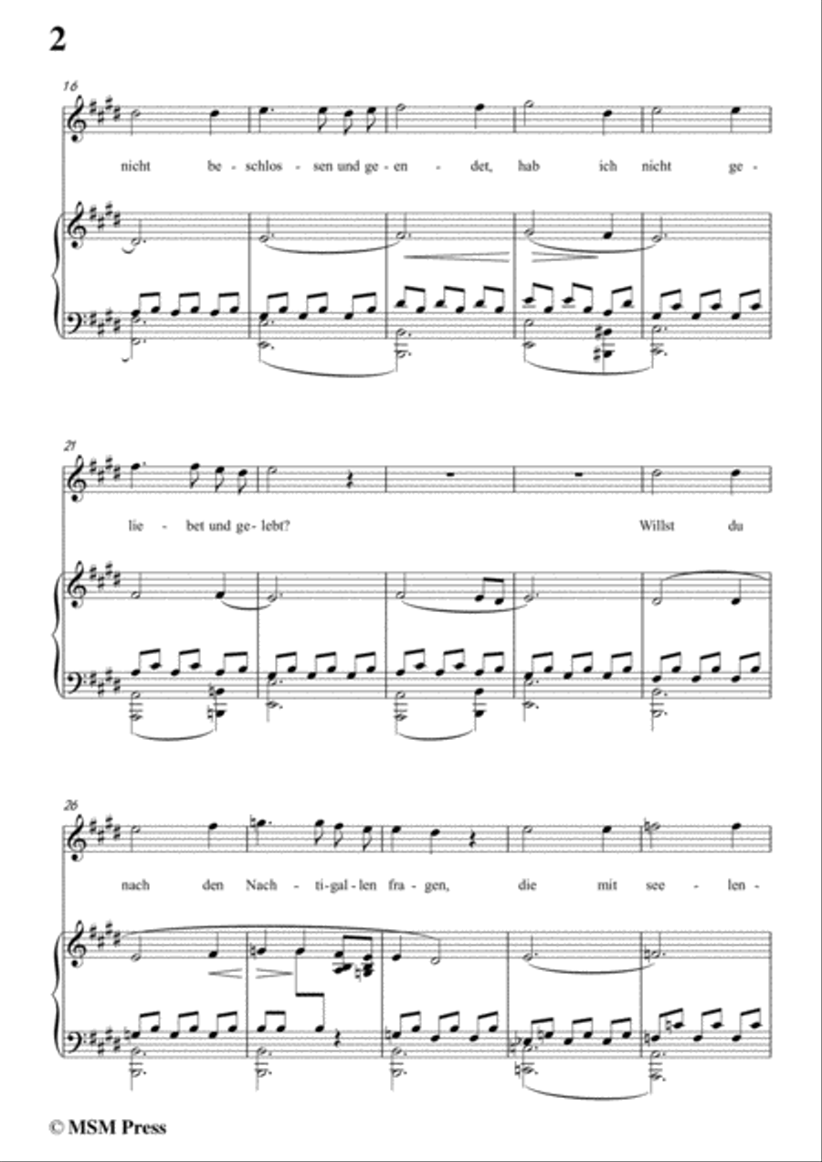 Schubert-Thekla: Eine Geisterstimme(Thekla: A Spirit Voice),D.595,in e minor,for Voice&Piano Voice scores gallery preview page 4