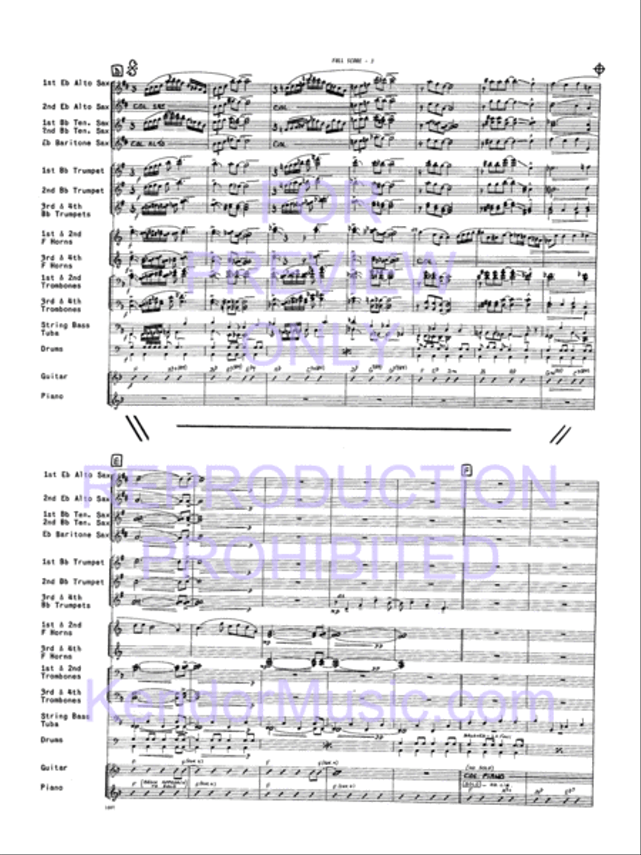 Consummation Jazz Ensemble scores gallery preview page 4