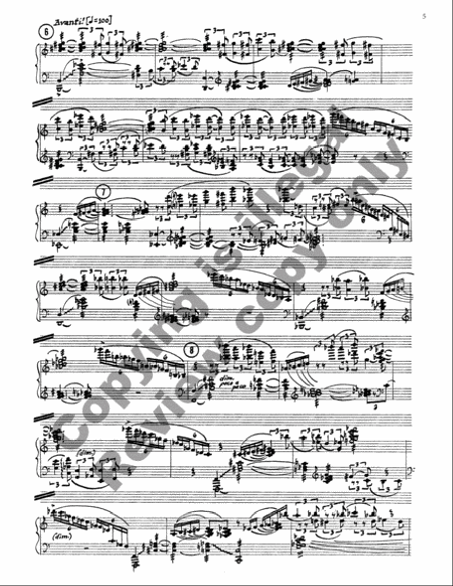 The System Choir scores gallery preview page 5