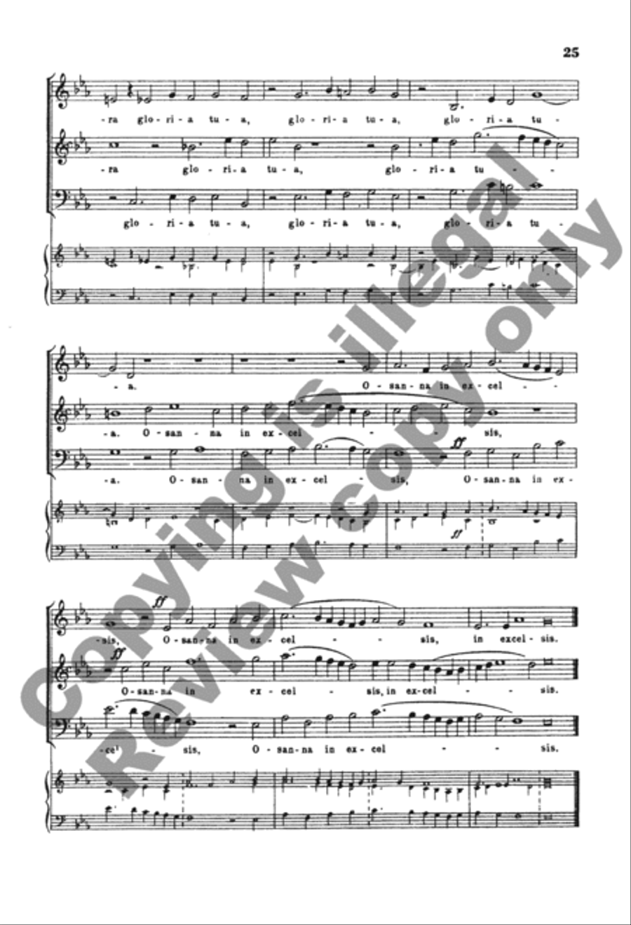 Mass for Three Voices ATB scores gallery preview page 13