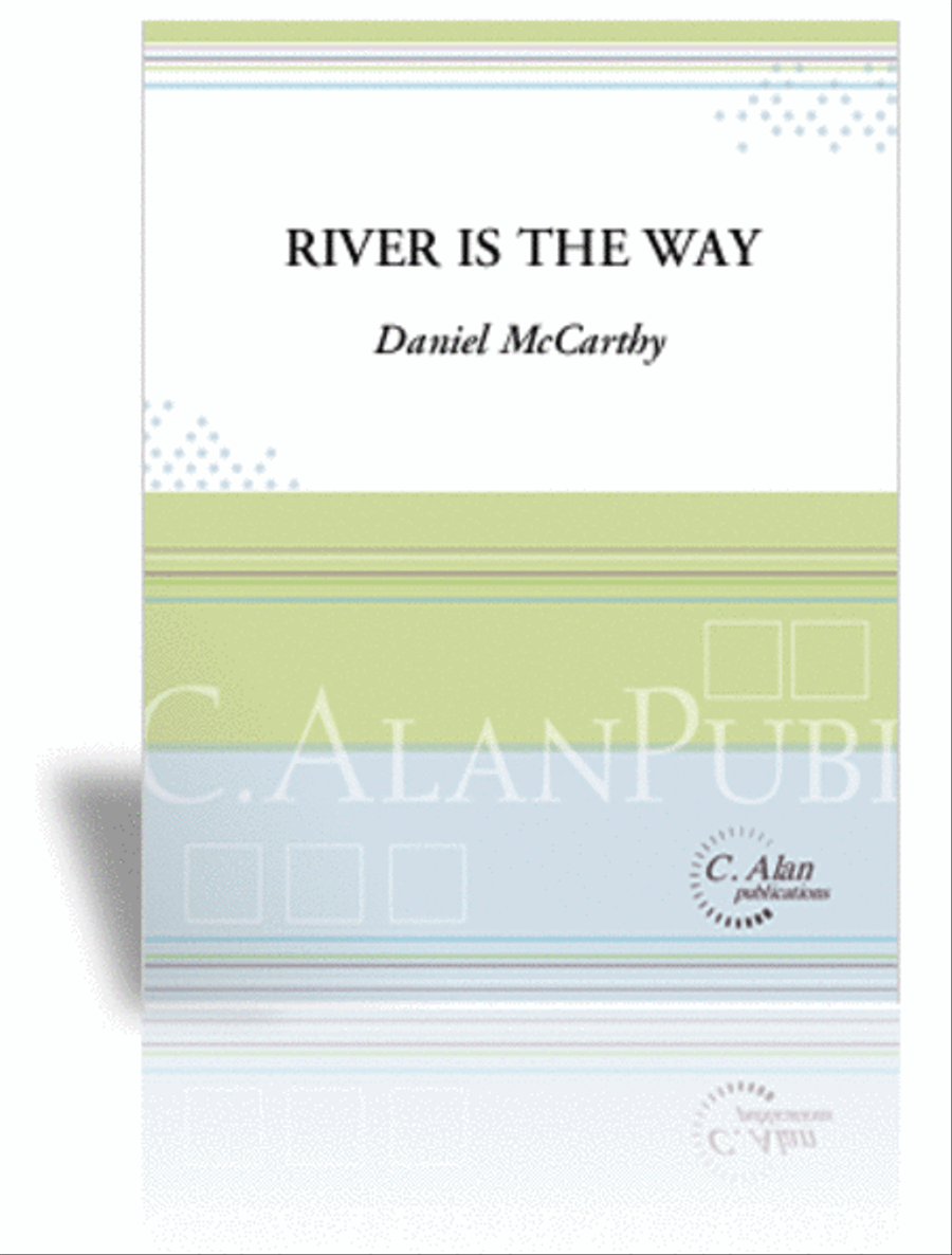 River is the Way (score only) Percussion Ensemble scores gallery preview page 1