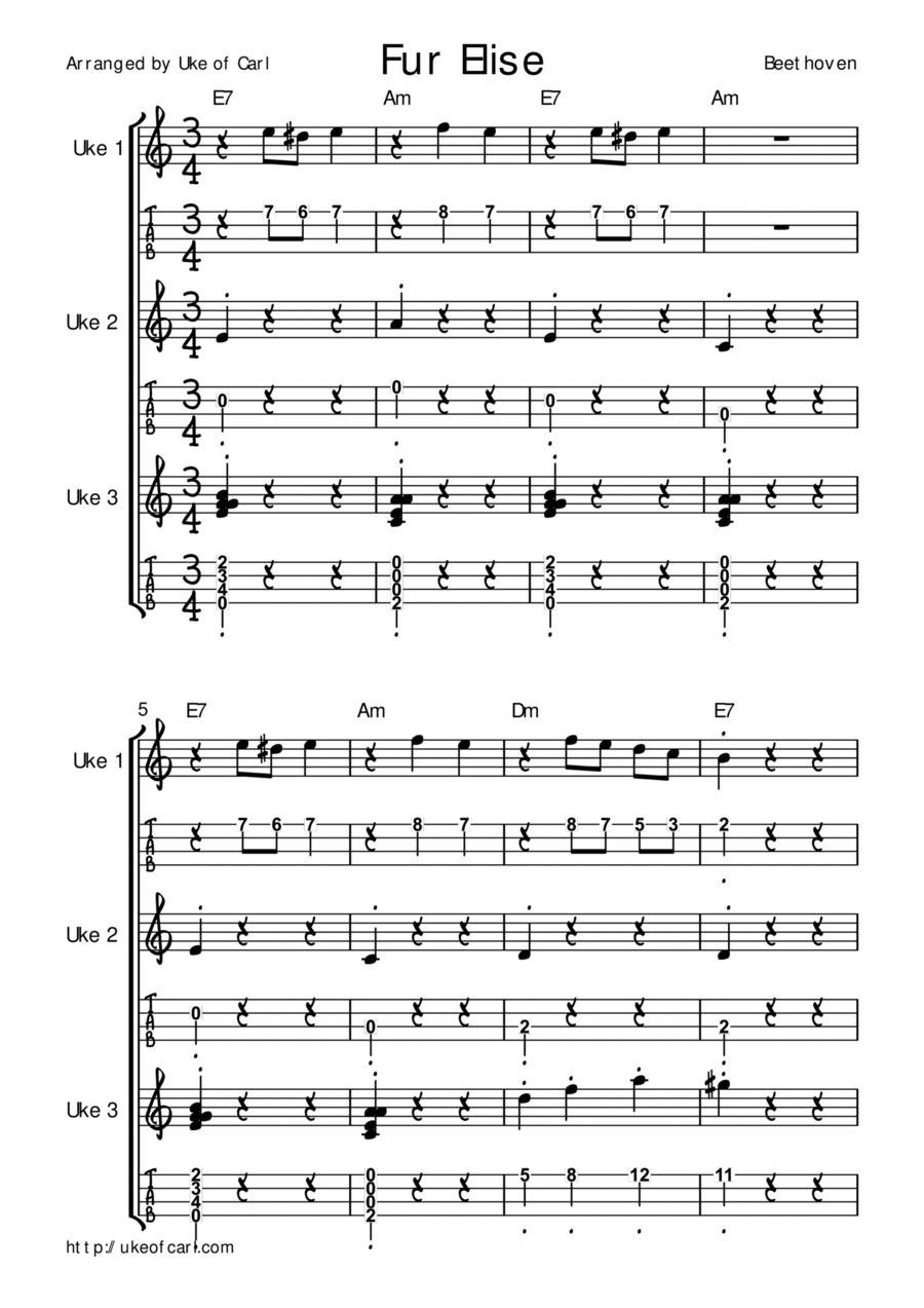 Group Ukulele Book 2 - Ukulele Duets and More! Ukulele scores gallery preview page 1