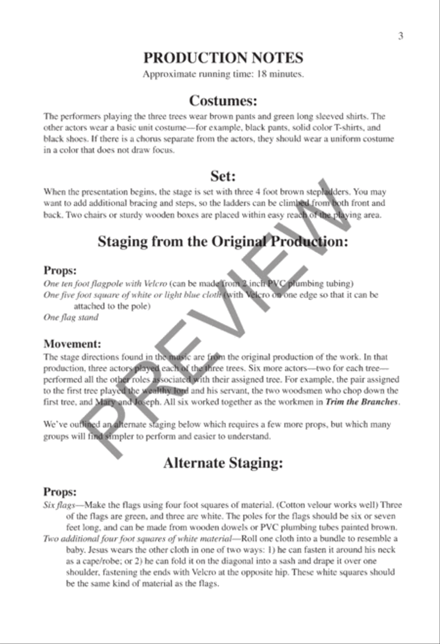 The Tale of the Three Trees Preview Kit (Score & CD) CD scores gallery preview page 4