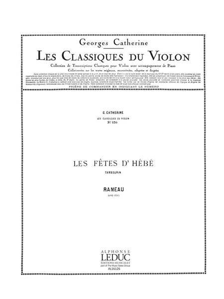 Tambourin - Classiques No. 130