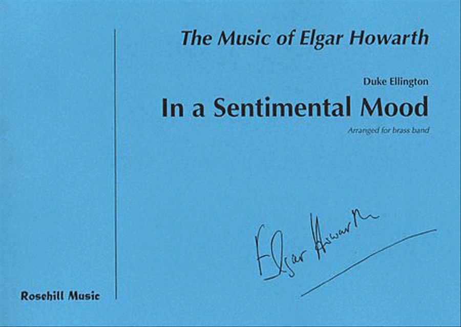In a Sentimental Mood Brass Band scores gallery preview page 1