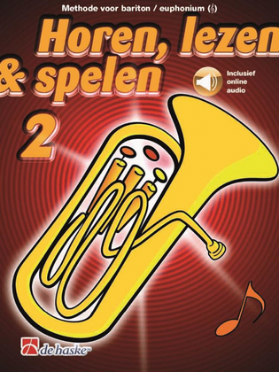 Book cover for Horen, lezen & spelen 2 bariton/euphonium TC