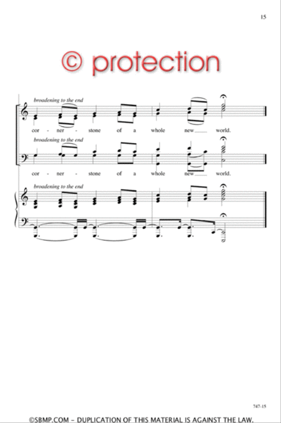 Cornerstone 4-Part scores gallery preview page 14