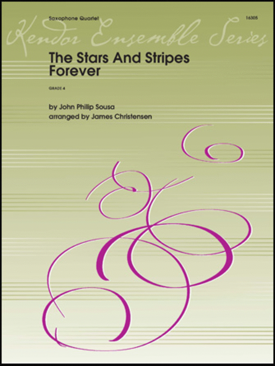 Stars And Stripes Forever Saxophone Quartet scores gallery preview page 1