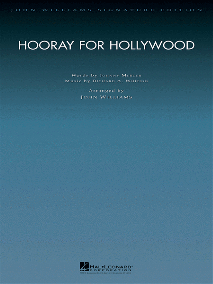 Hooray For Hollywood Hooray For Hollywood Full Orchestra scores gallery preview page 1