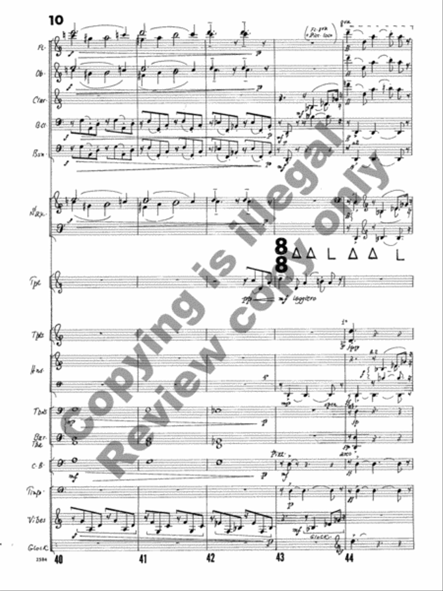 Serenades Trumpet scores gallery preview page 11