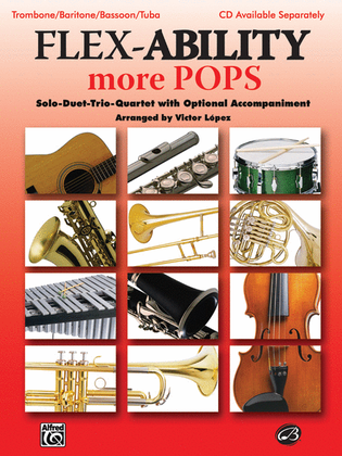 Book cover for Flex-Ability More Pops -- Solo-Duet-Trio-Quartet with Optional Accompaniment