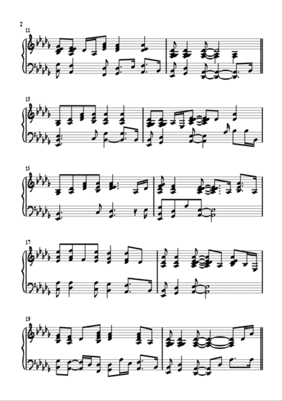 Love Me Still Love Me Still Piano Solo scores gallery preview page 2