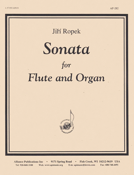 Sonata For Flute And Organ