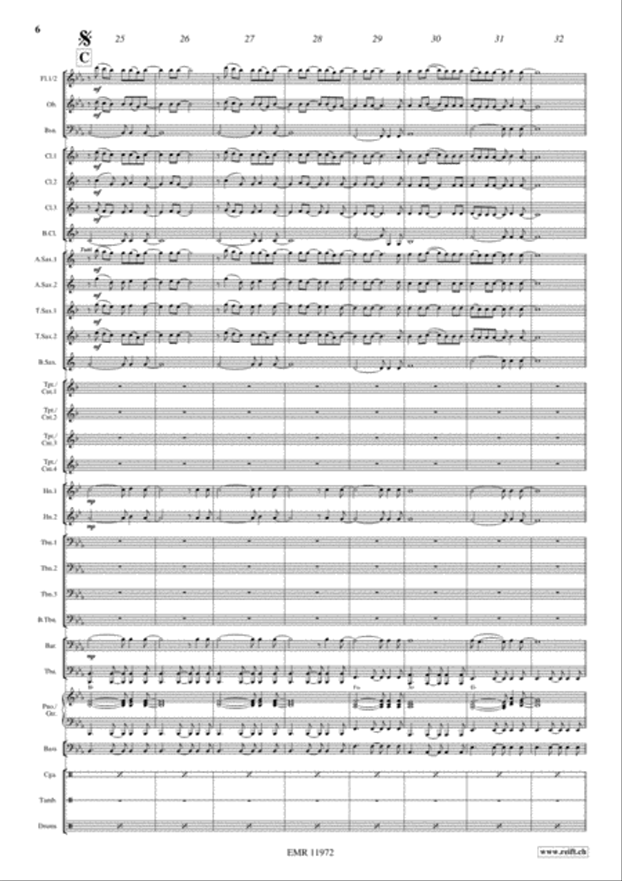 Baker Street Concert Band scores gallery preview page 7