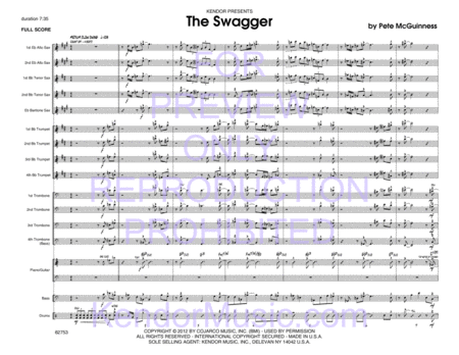 Swagger, The (Full Score)