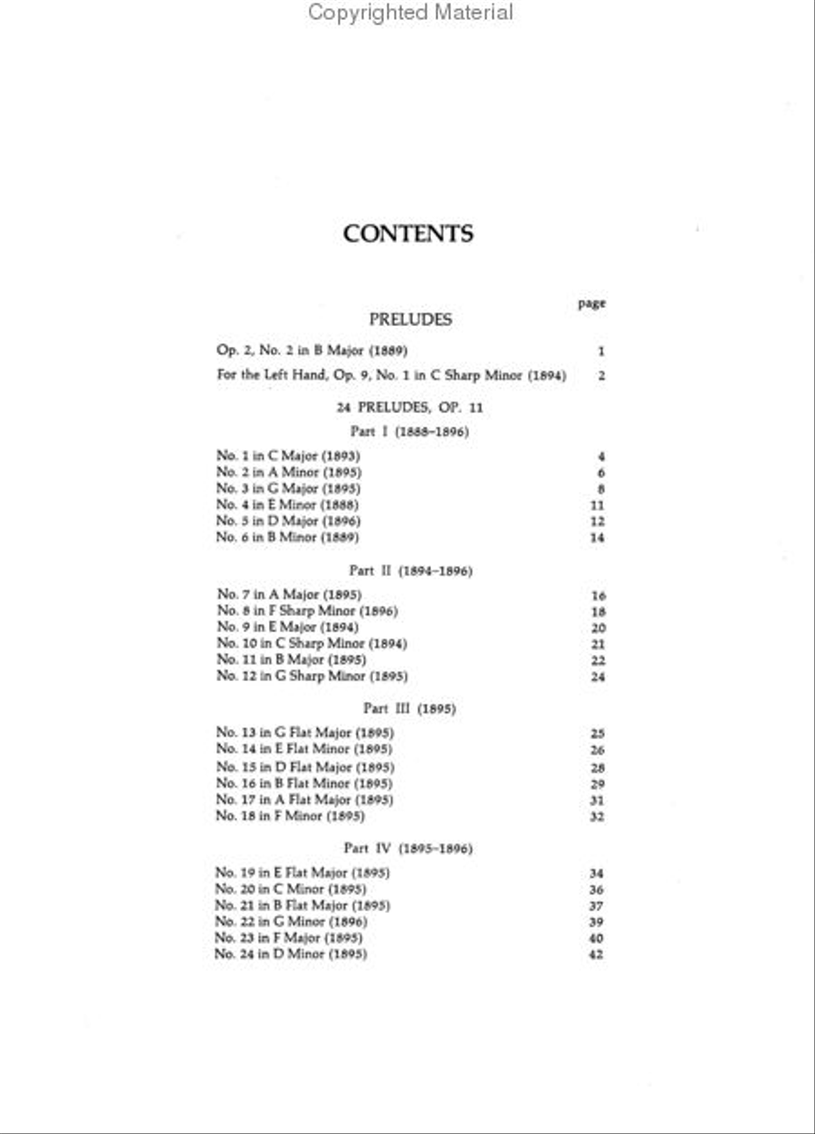 The Complete Preludes And Etudes For Pianoforte Solo Piano Method scores gallery preview page 2