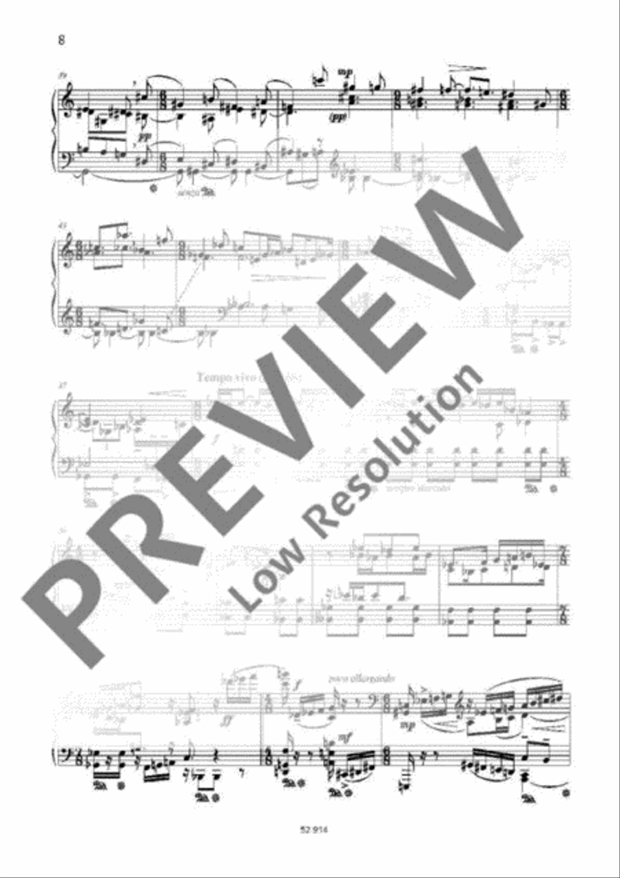 Sonata Piano Solo scores gallery preview page 7