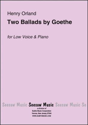 Two Ballads by Goethe