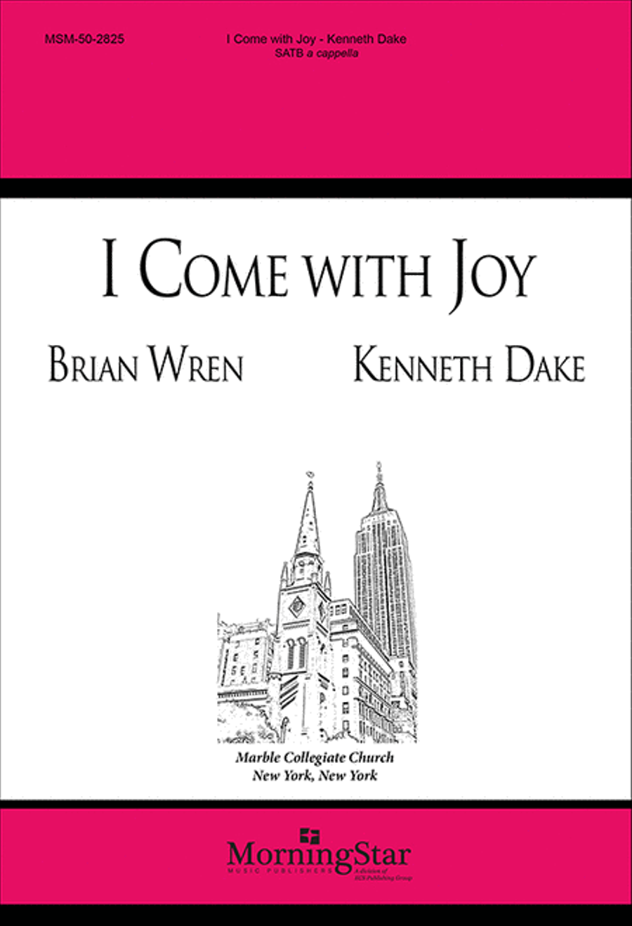 I Come with Joy 4-Part scores gallery preview page 1