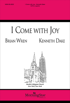 Book cover for I Come with Joy