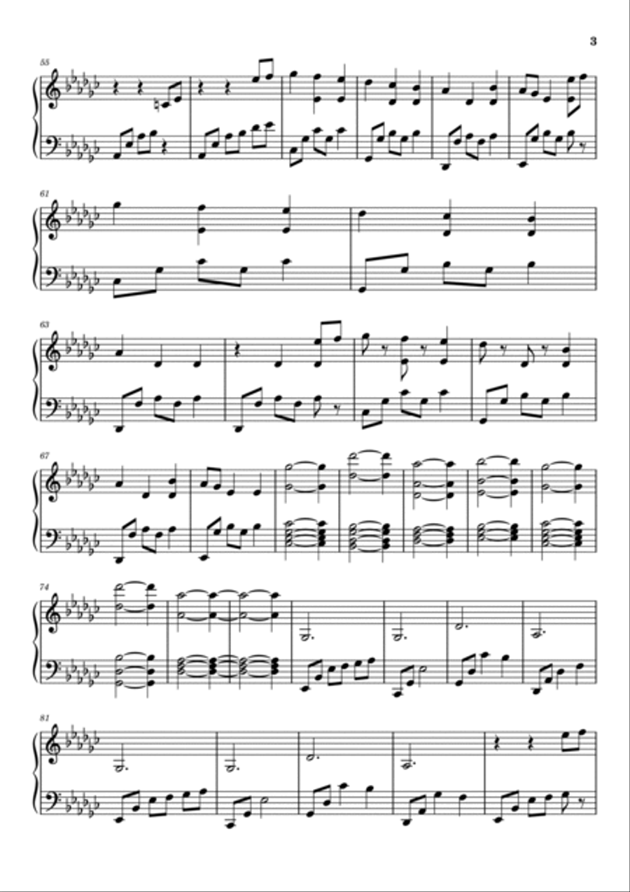 A New Day Has Come Piano Solo scores gallery preview page 3