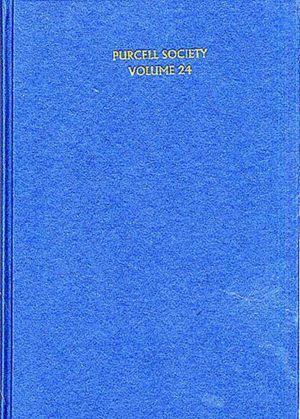 Purcell Society Volume 24