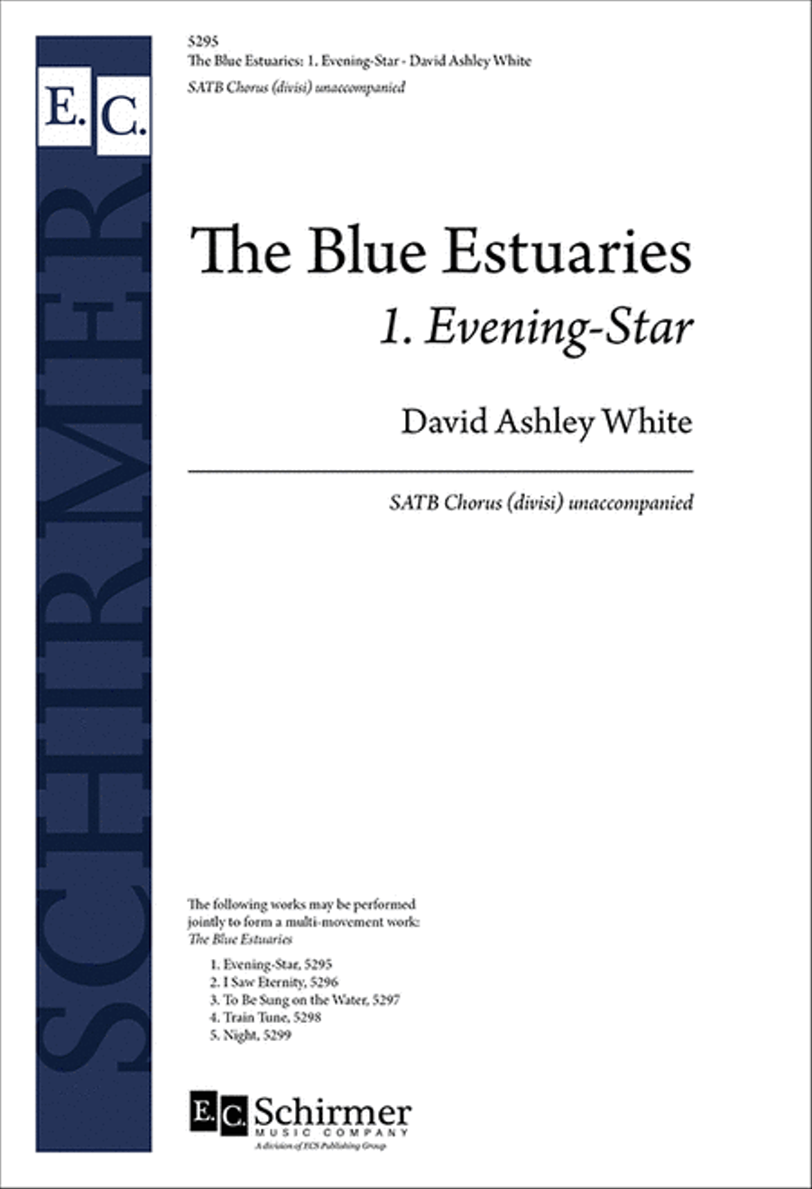 The Blue Estuaries: 1. Evening-Star Divisi scores gallery preview page 1